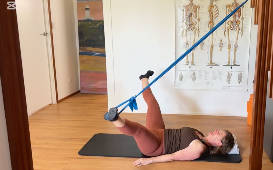 Hip Mobility & Strength – Mat – Legs in Strap – 32 mins